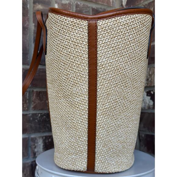 Louis Vuitton Saint Jacques NM Handbag Raffia and Leather 54429 - Picture 4 of 16